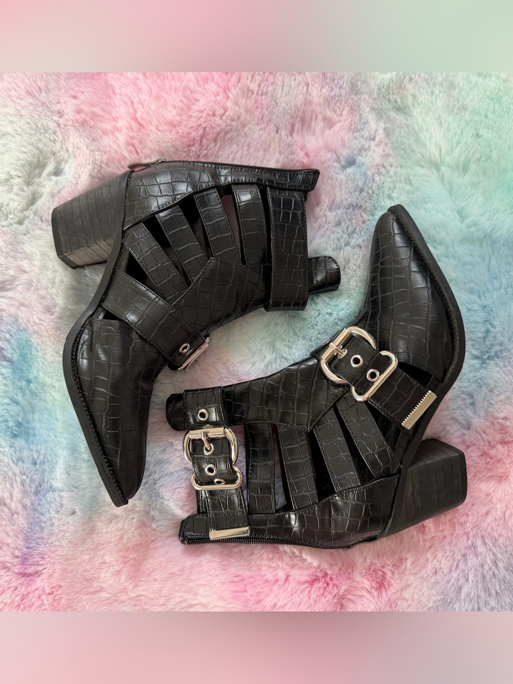 buckled booties - Picture 2 of 5